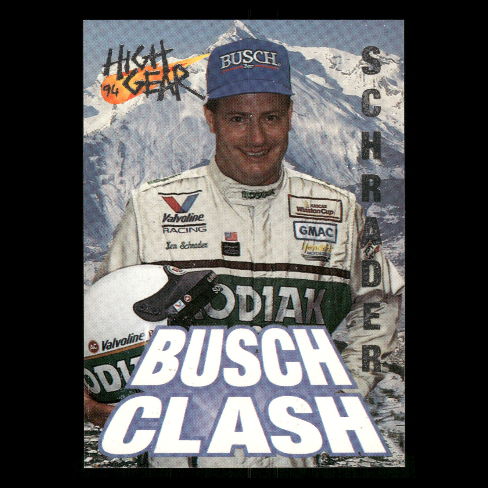 Ken Schrader #90 1994 Wheels High Gear Racing Card