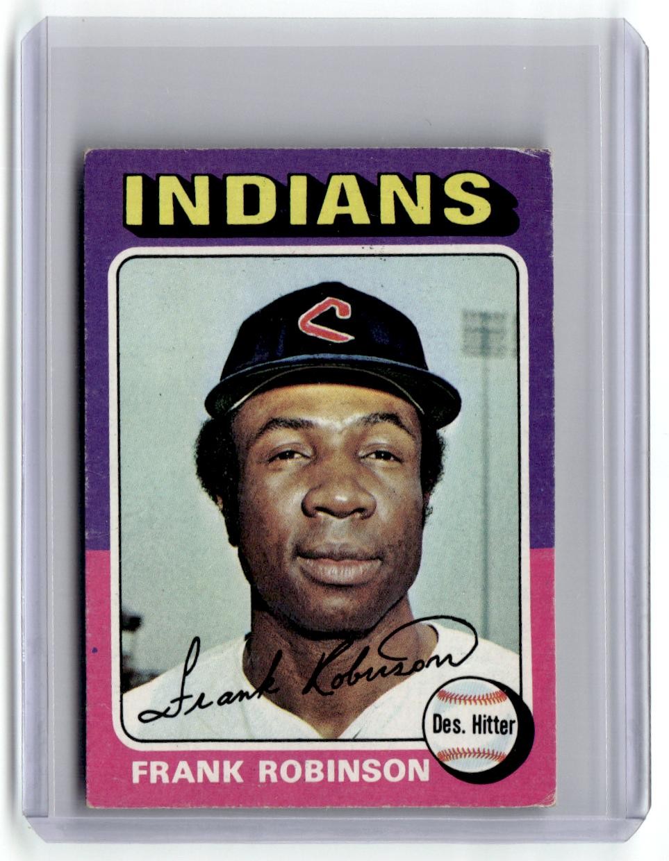 1975 Topps Mini #580 Frank Robinson