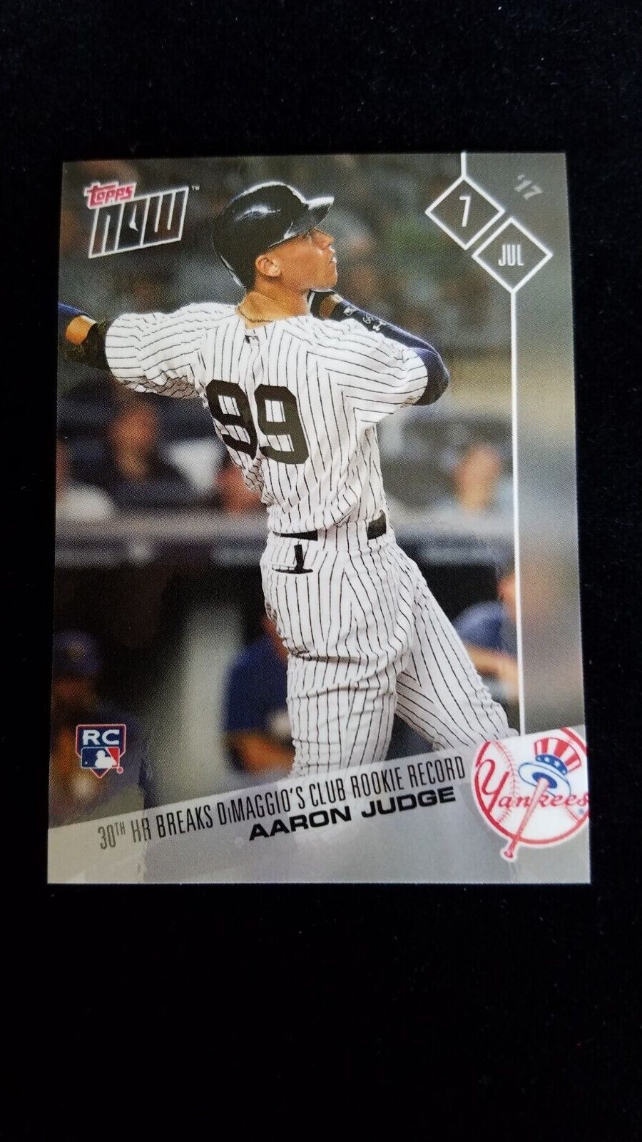 2018 AARON JUDGE TOPPS NOW #336