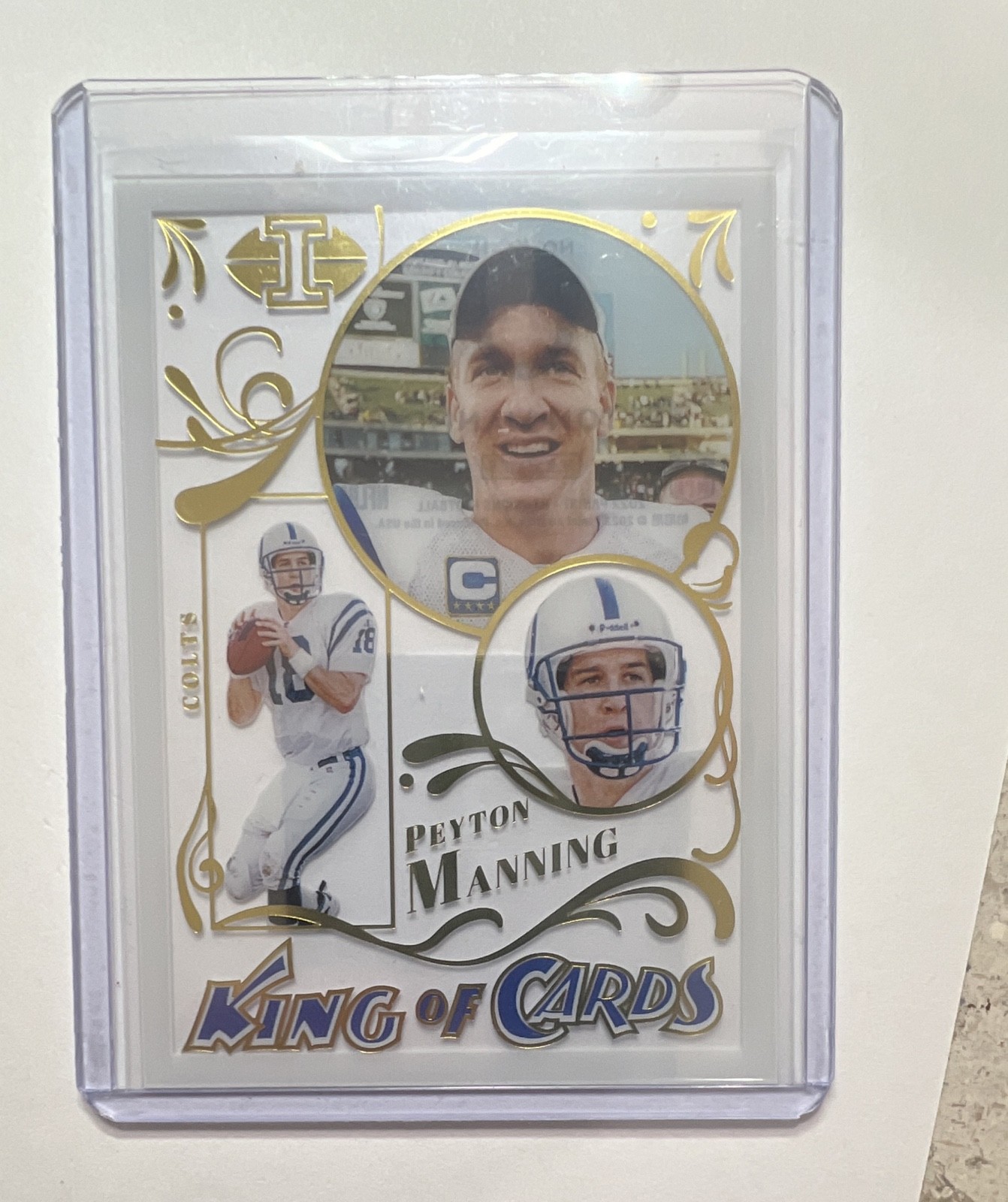 2022 Panini Illusions – King of Cards Peyton Manning #KC-11