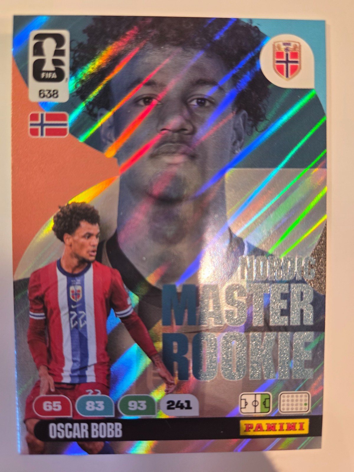 Oscar Bobb 638 Panini FIFA World Cup 2026 Adrenalyn XL