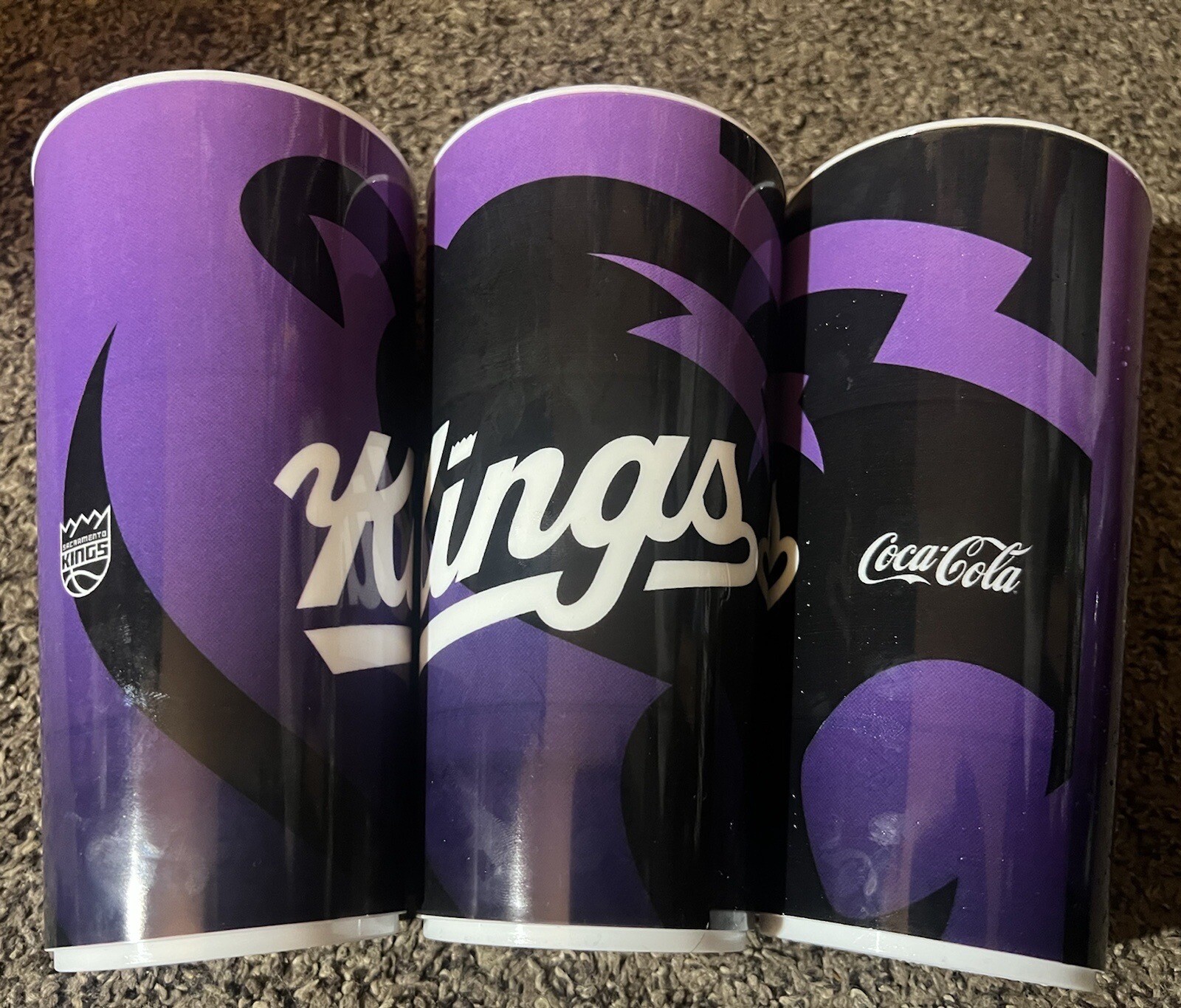2023 2024 Sacramento Kings Souvenir Soda Cup SGA Fox Sabonis Monk Murray Huerter