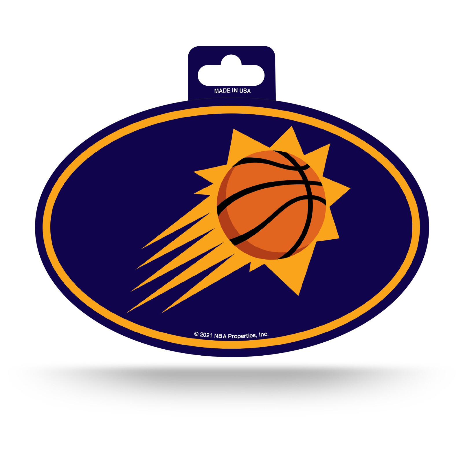 Phoenix Suns Oval Decal Sticker Full Color NEW 3×5 Inches Free Ship