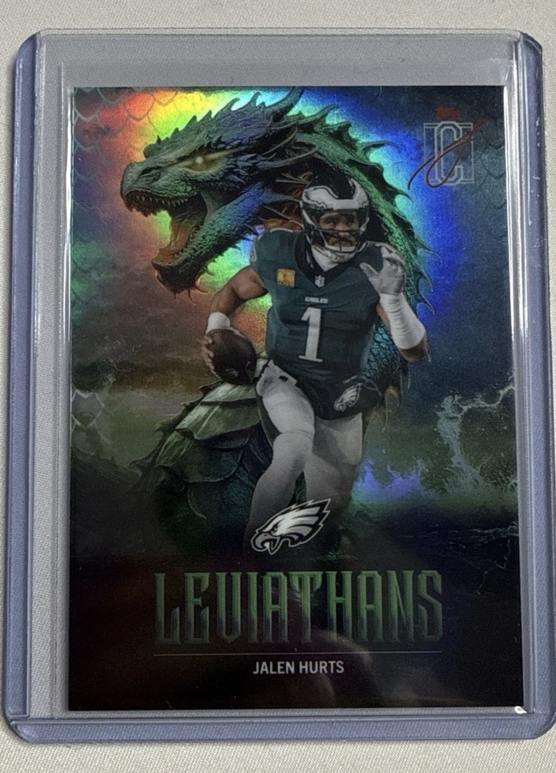 2025 Topps Signature Leviathan Jalen Hurts SSP RARE Case Hit 🔥🔥🔥
