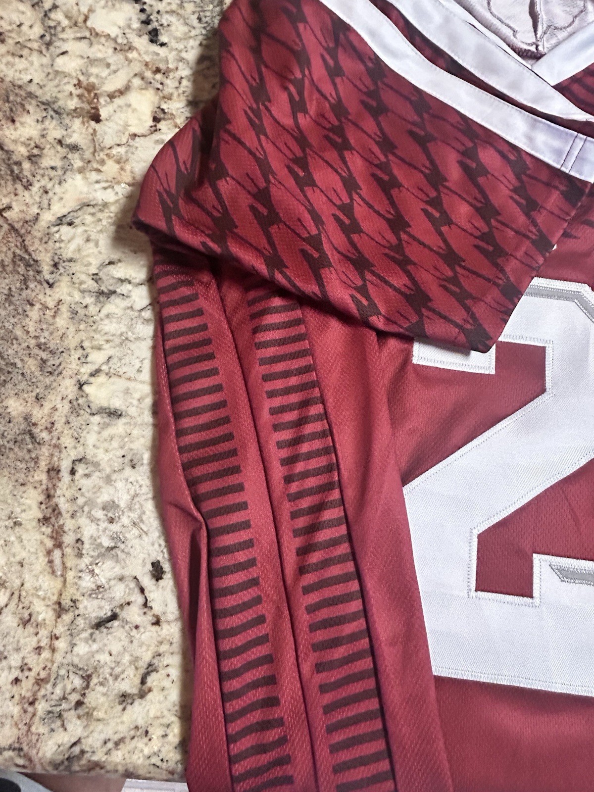 New Adidas Texas A&M Men’s Large Soccer Jersey #2 Manziel SEC