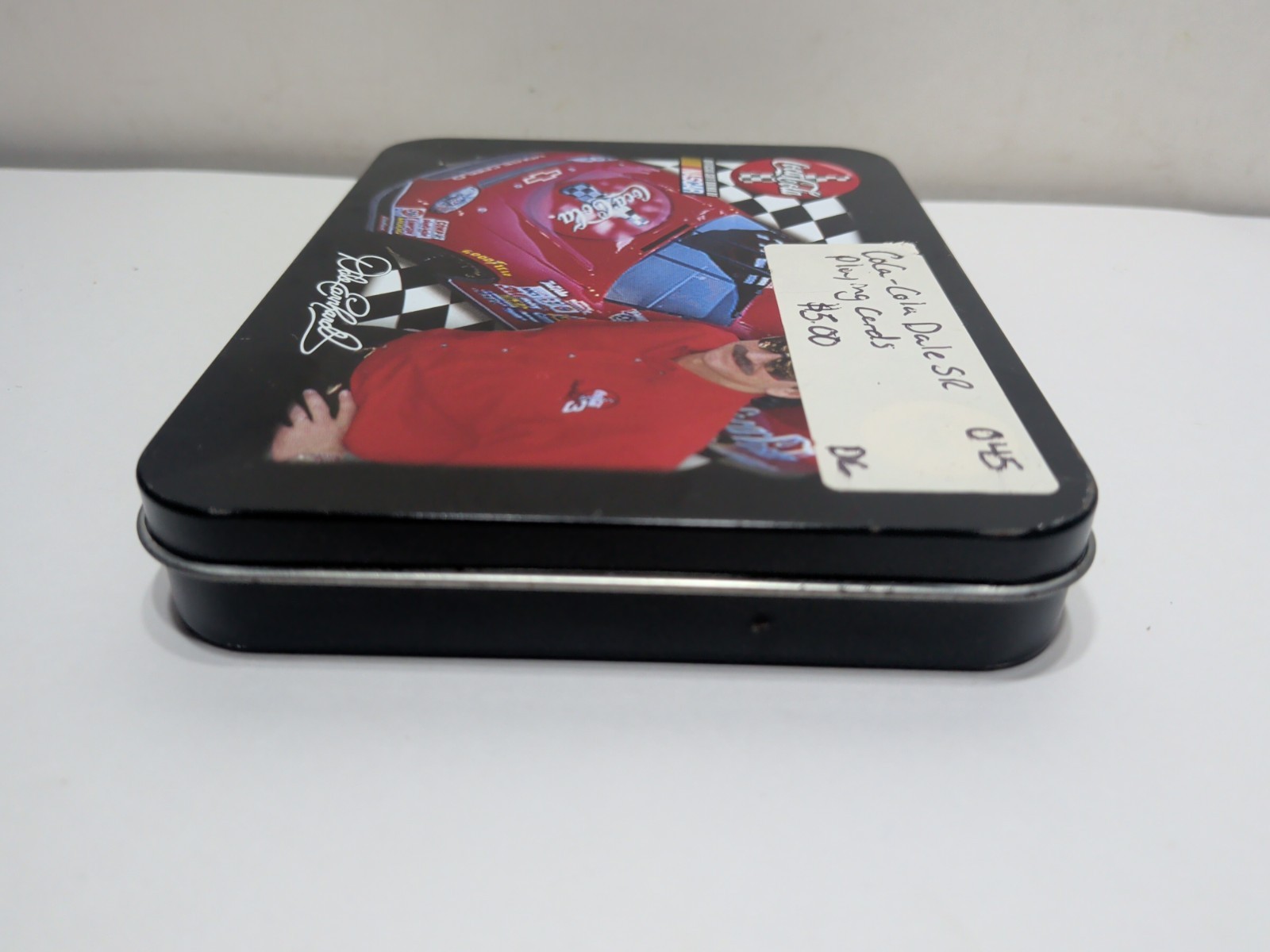 Coca-Cola NASCAR Dale Earnhardt Playing Cards Tin Set Modern (1970-Now)