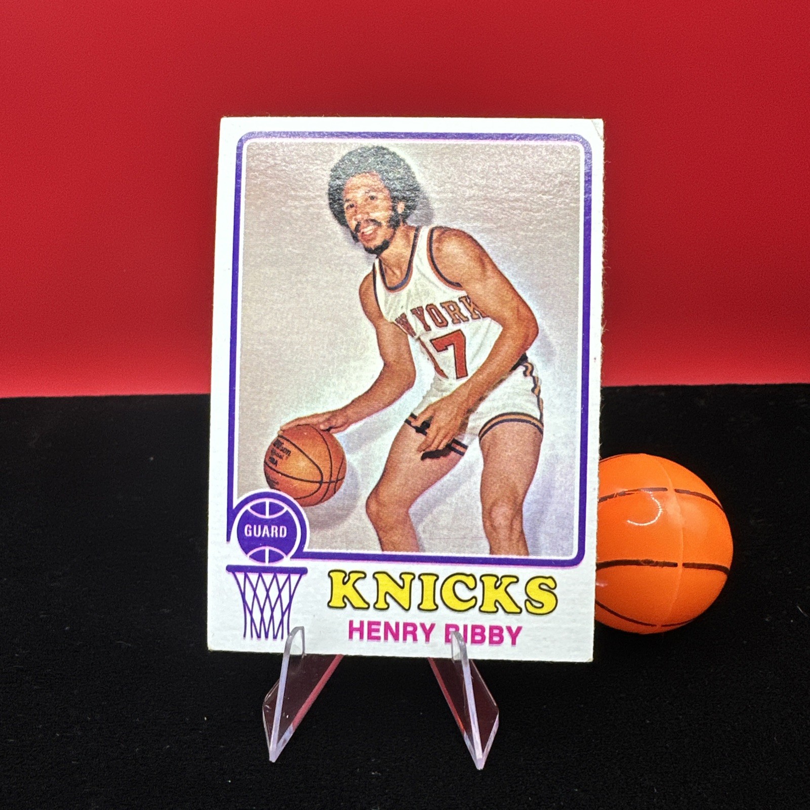 1973-74 Topps – Henry Bibby #48 (RC) Knicks 🔥🔥🔥