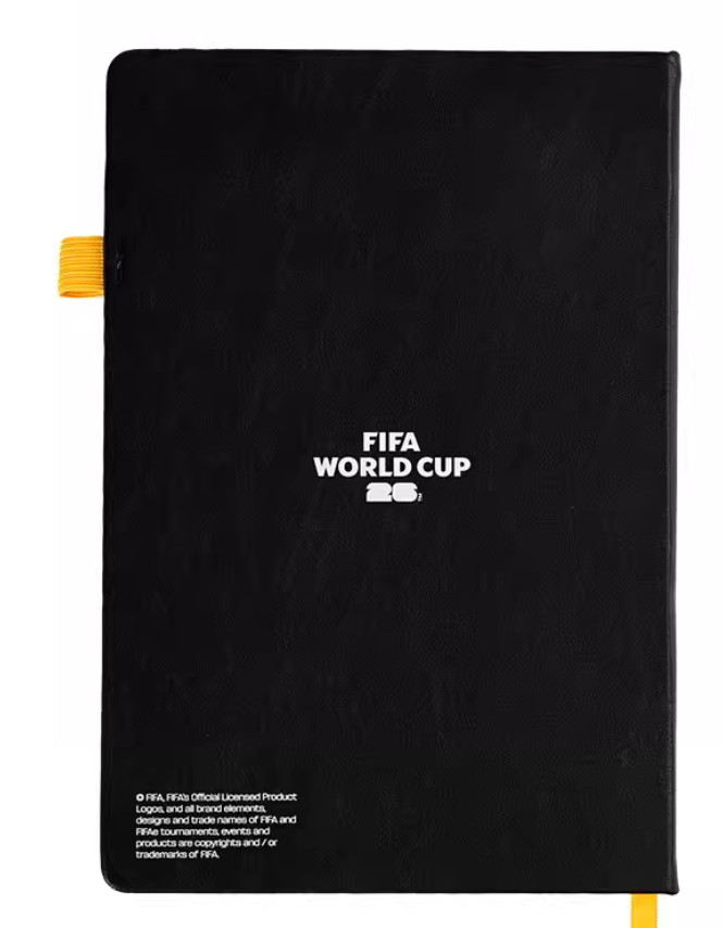 FIFA World Cup 2026 3D Trophy Acrylic + Notebook Pen Set Official Gift Collectib