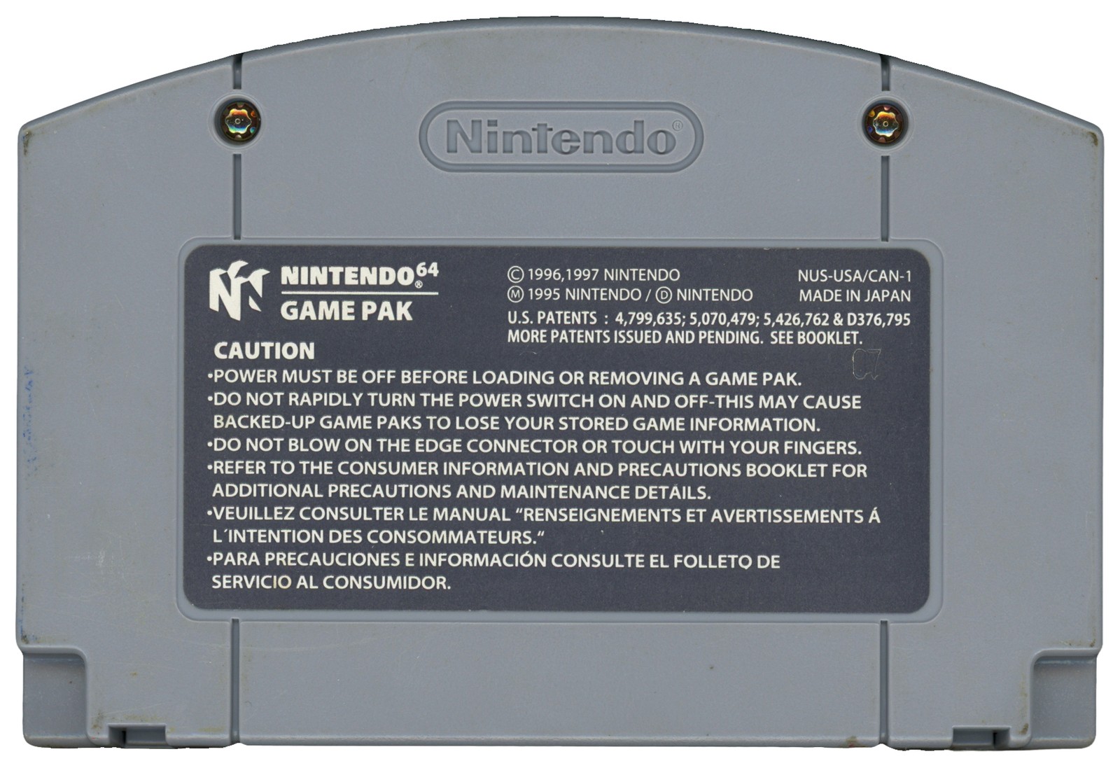 Ken Griffey Jr. Signed MLB Baseball Featuring Jr. Video Game Cartridge Beckett