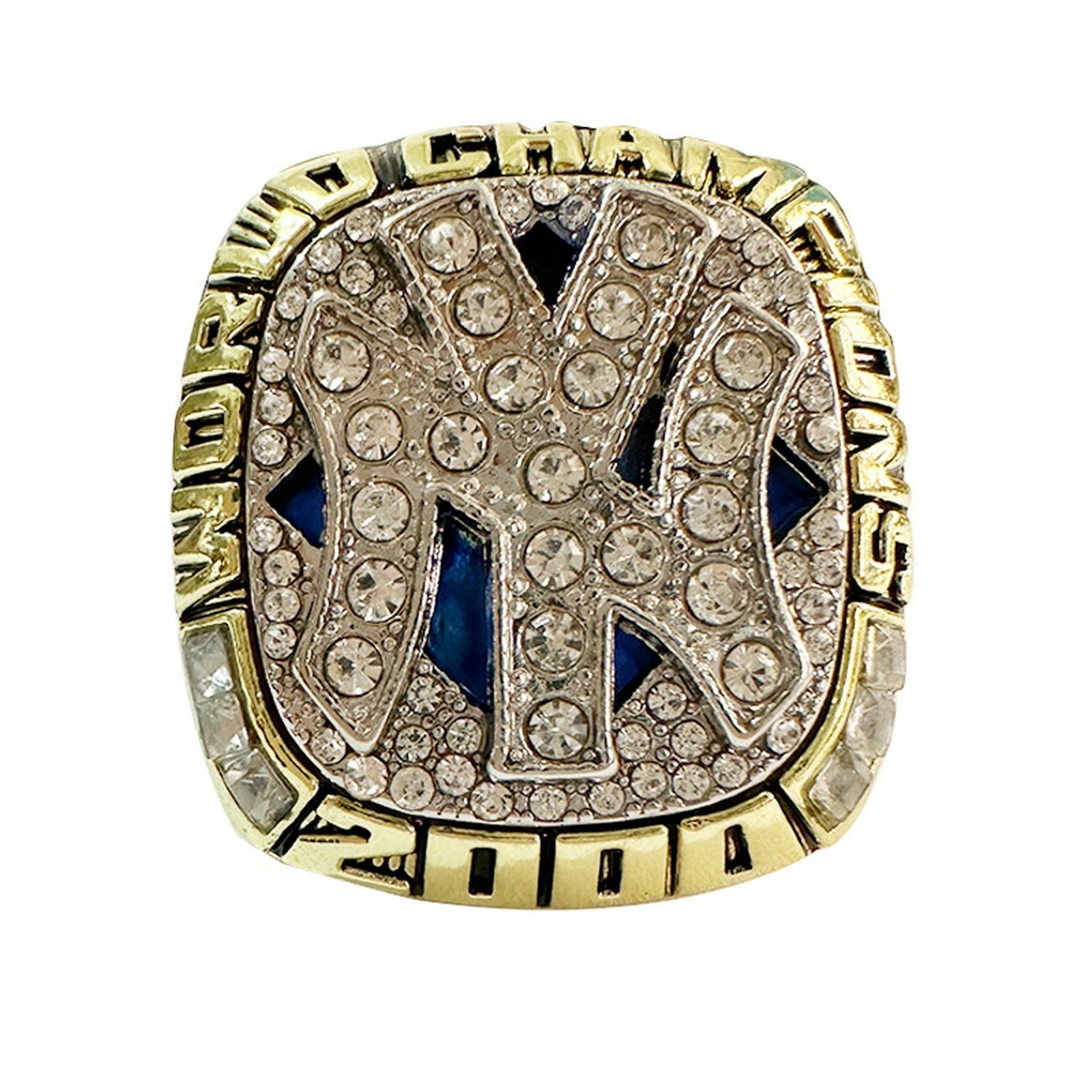 2000 NY Yankees World Series Ring – JETER #2 – Fan Gift – MLB Replica Ring