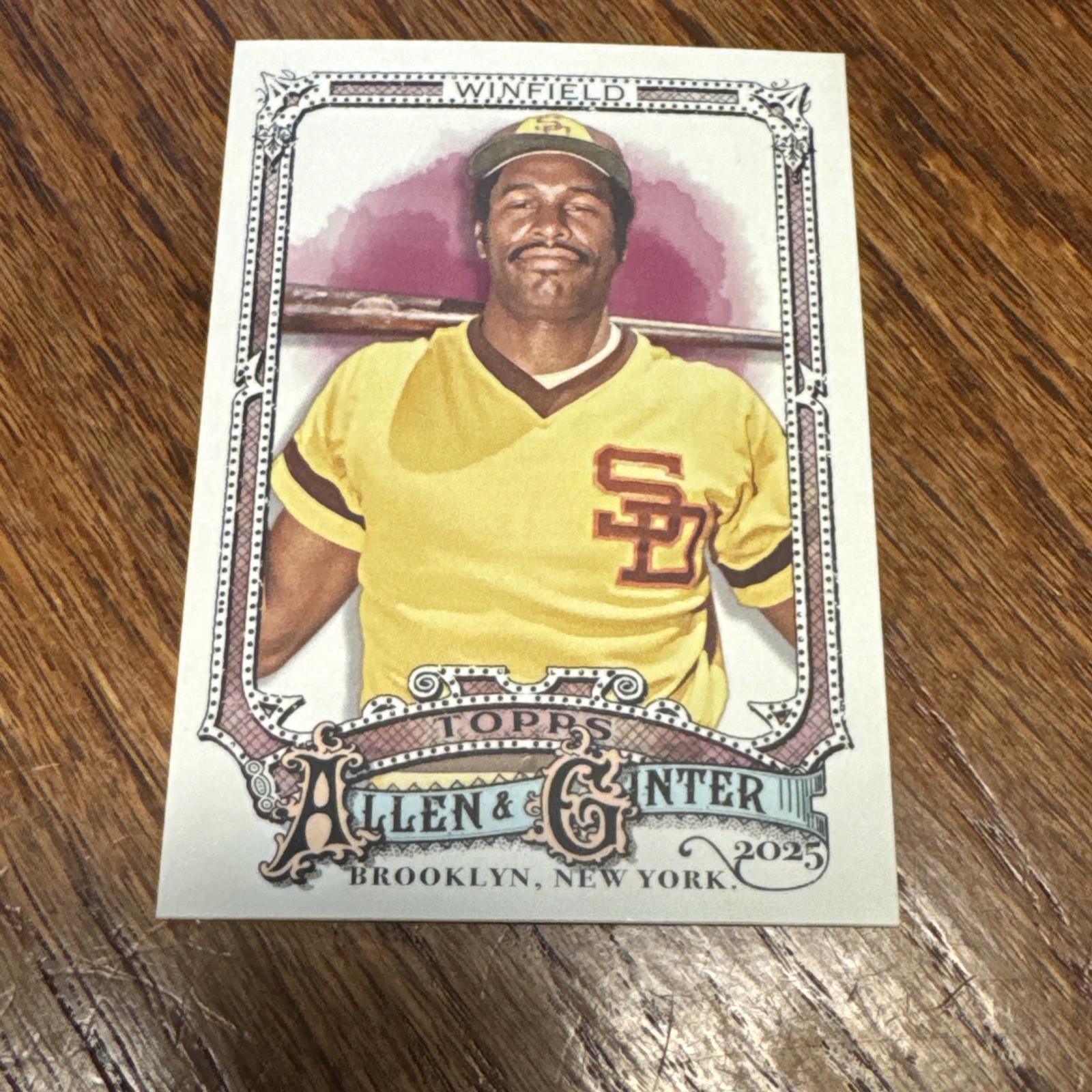 2025 Topps Allen & Ginter Baseball #151 Dave Winfield – San Diego Padres