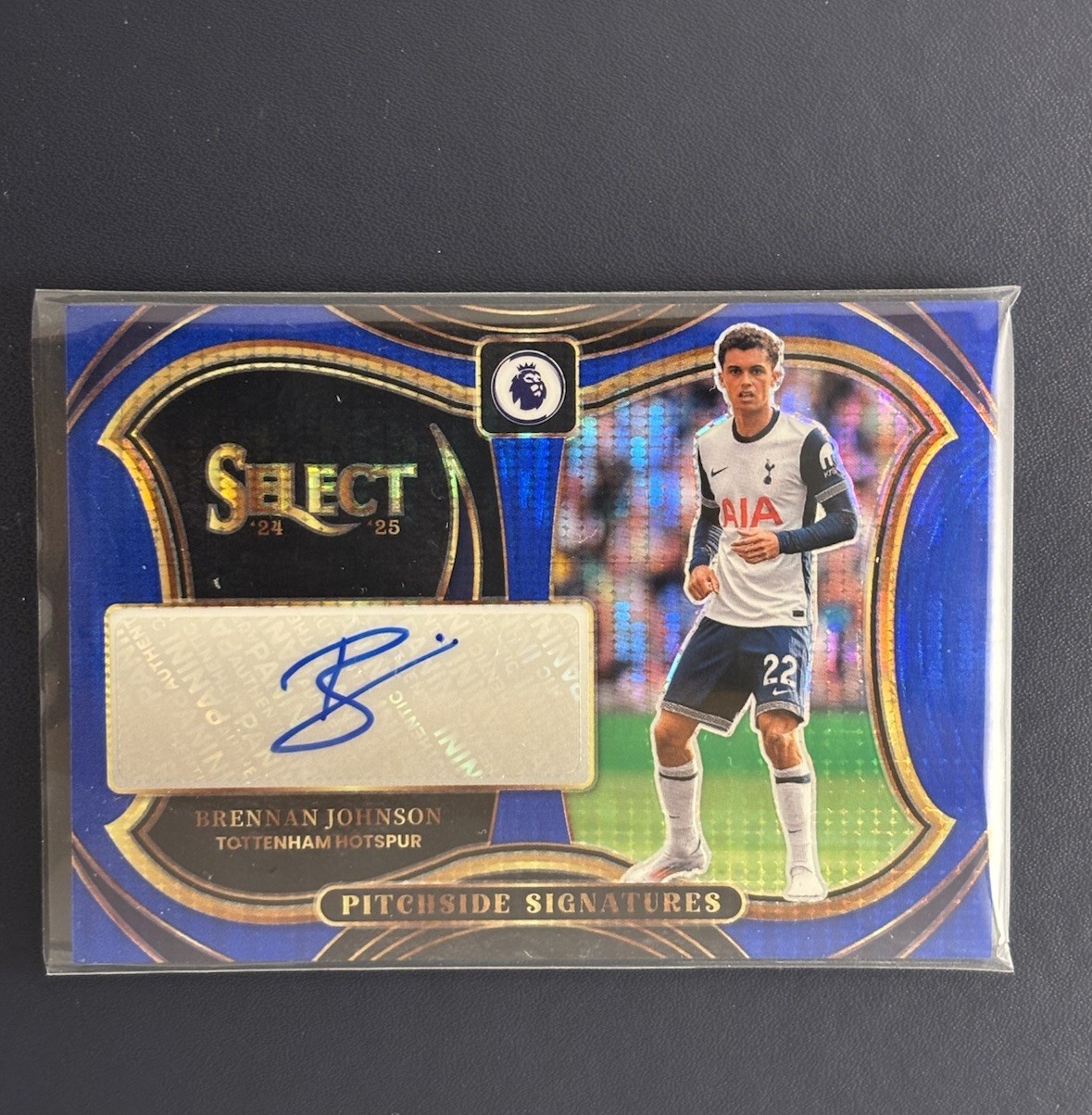Panini Select Pitchside Signatures Brennan Johnson Autograph 2024-25 Tottenham