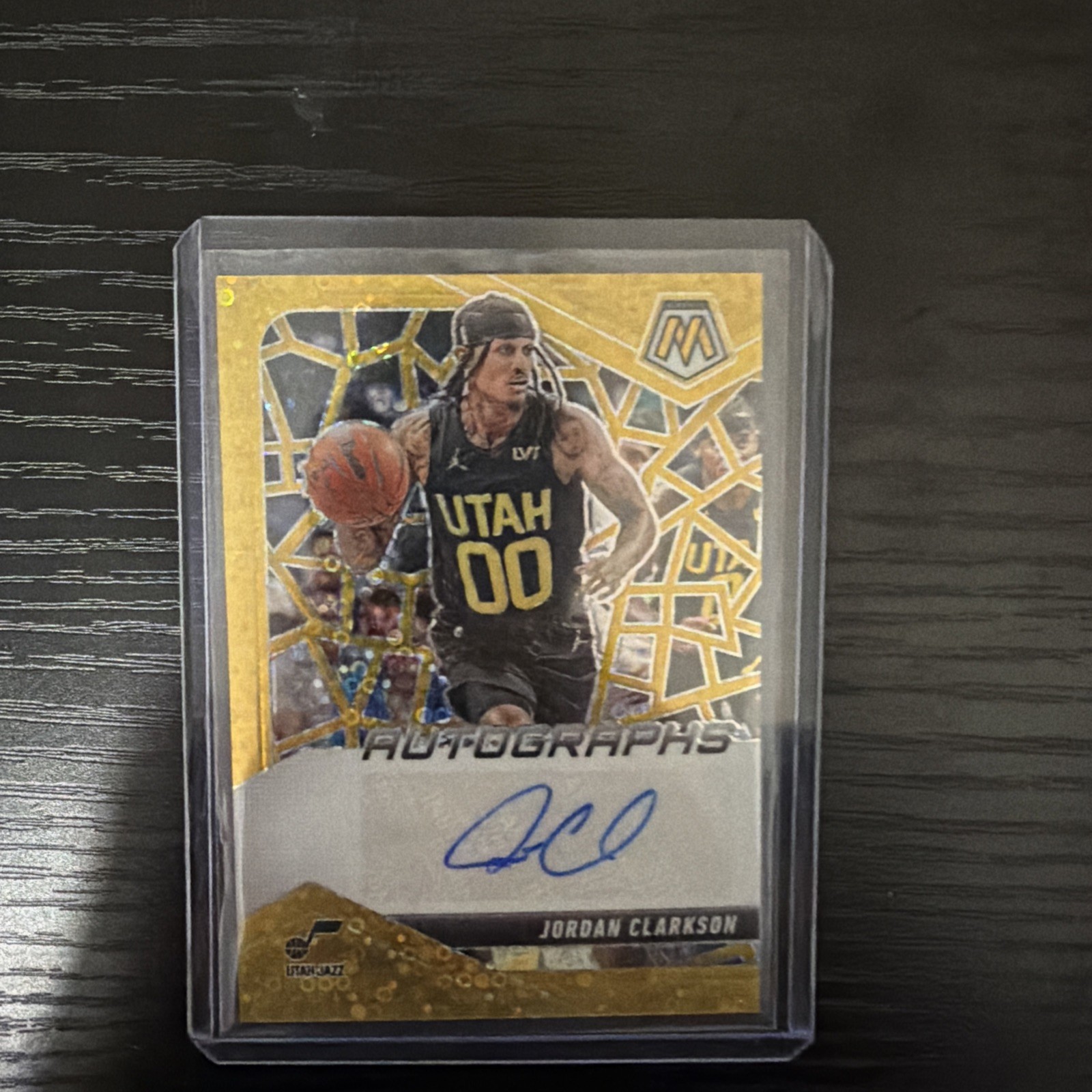 2024-25 Panini Mosaic JORDAN CLARKSON Autographs Gold AUTO #AM-CLK! #’d/10