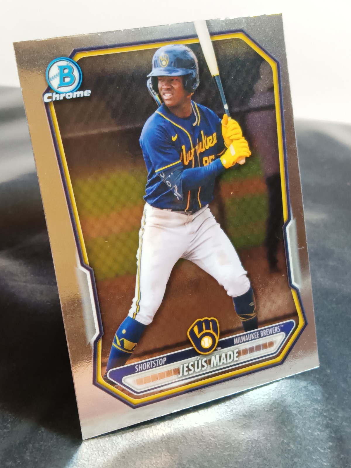 2026 Bowman ✨CHROME PROSPECT✨#BCP-96 Jesus Made 🔥🔥 Milwaukee Brewers