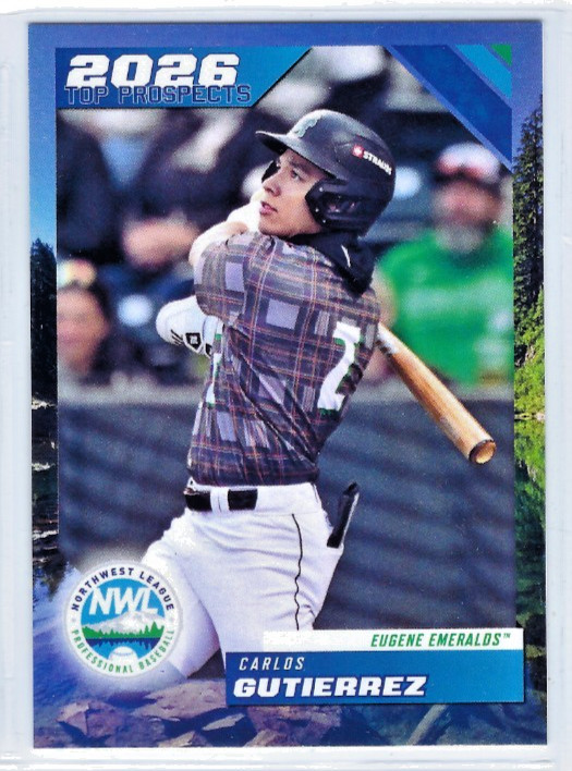 2026 Northwest League Top Prospects Carlos Gutierrez