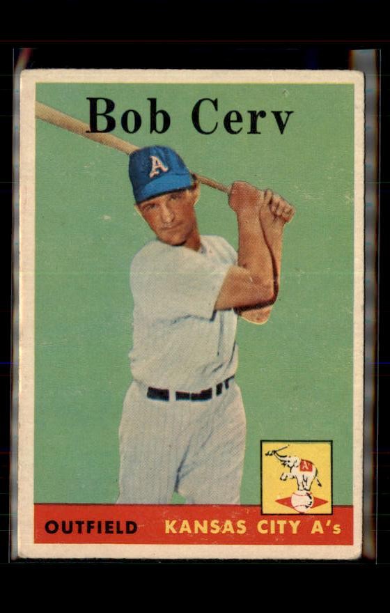 1958 Topps #329 Bob Cerv – ( pk4 )