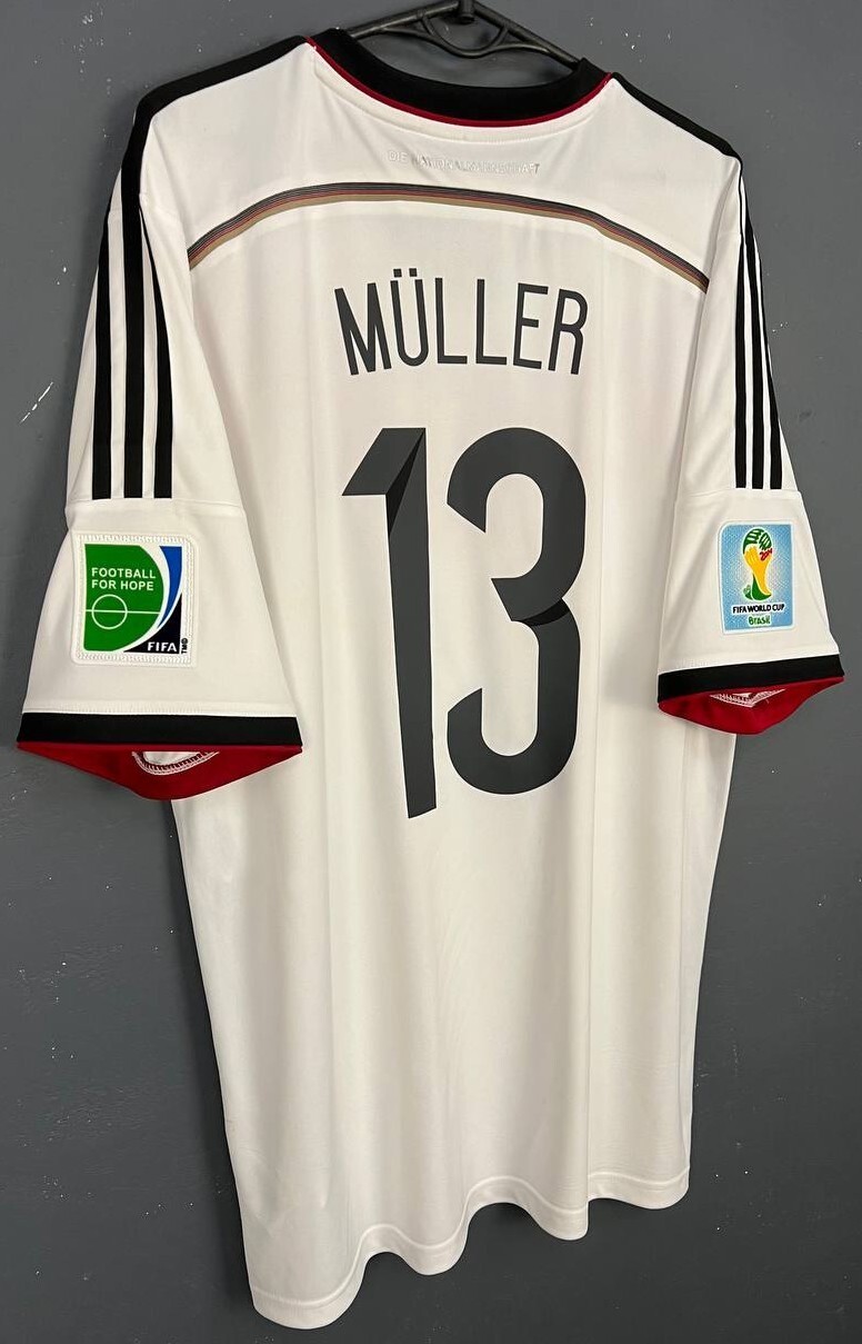 WINNER MENS GERMANY 2014/2015 THOMAS MULLER SOCCER FOOTBALL SHIRT JERSEY SIZE XL