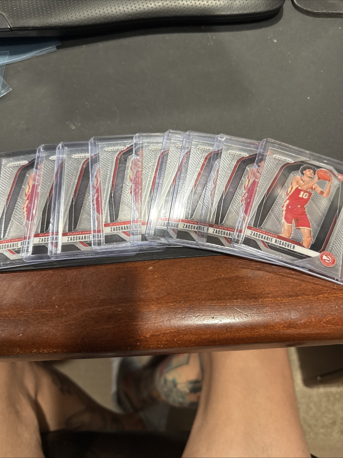 🔥🏀2024-25 Panini Prizm Basketball Silver BASE Prizm #265 Zaccharie Risacher RC