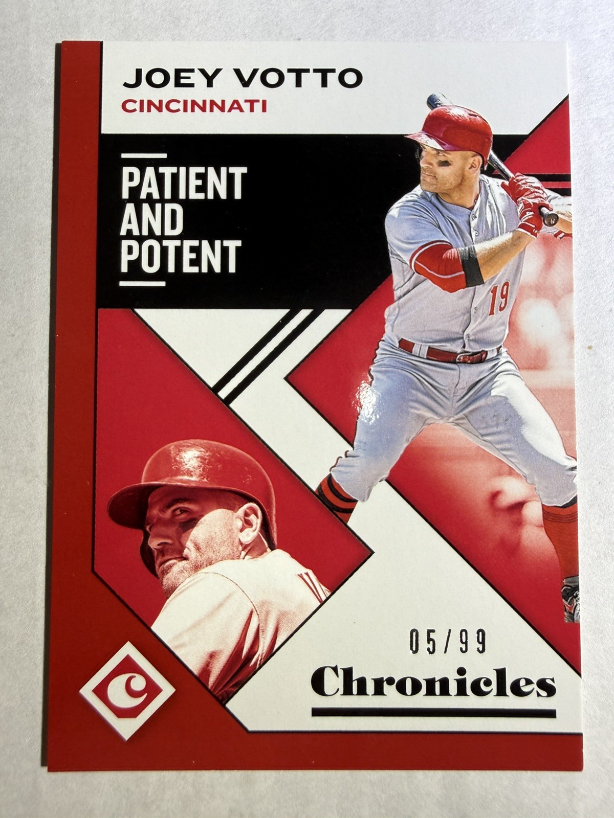 2019 Panini Chronicles – Joey Votto #1 Red /99