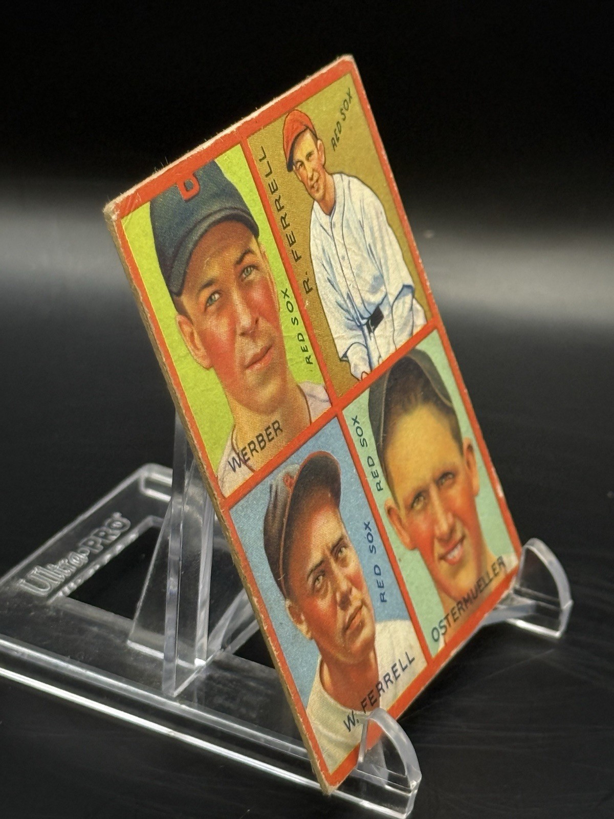 1935 Goudey 4-In-1 R. Ferrell Werber #9G W. Ferrell Ostermueller