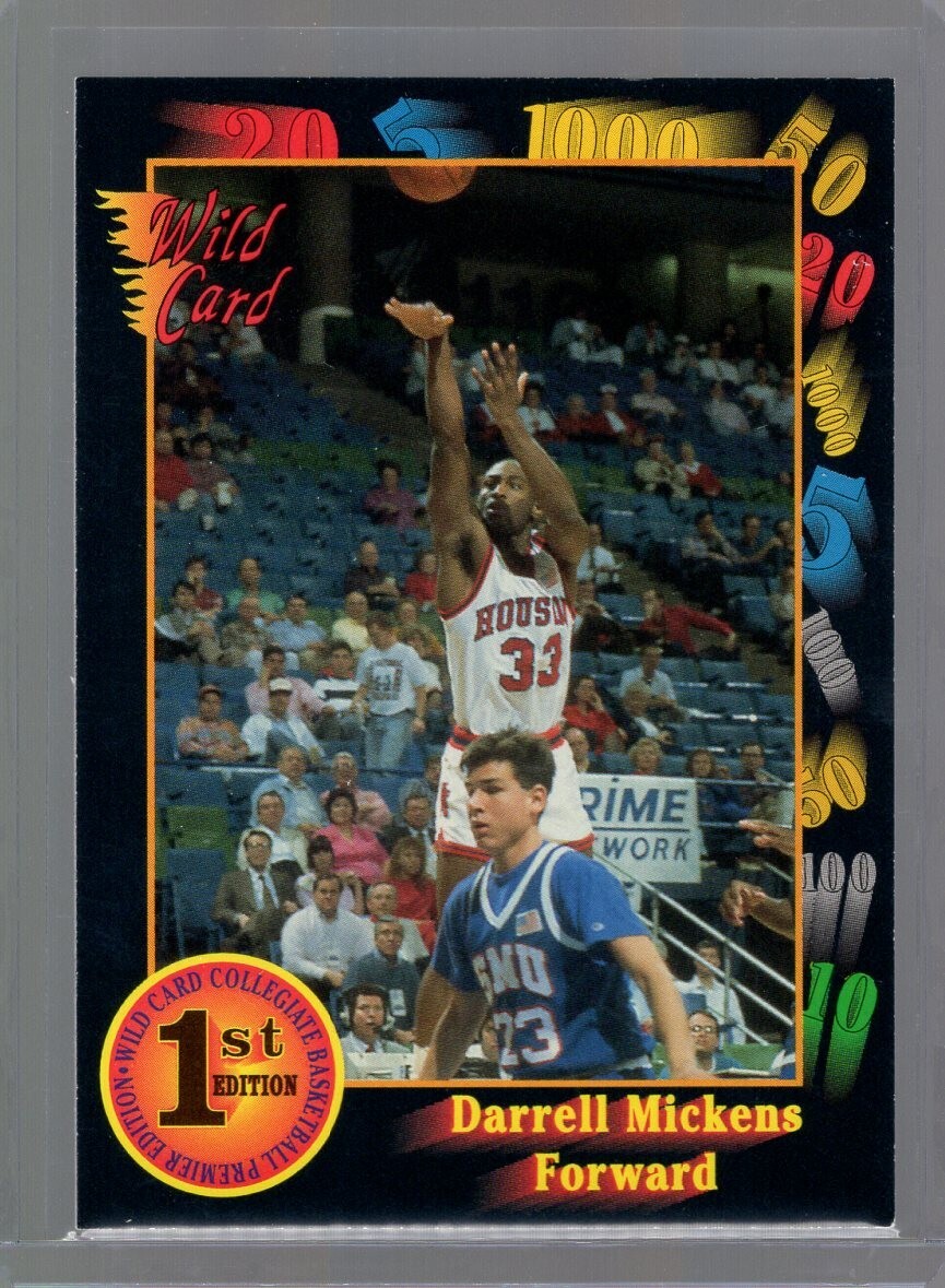 1991-92 Wild Card #116 Darrell Mickens (Click for BOGO Promos)