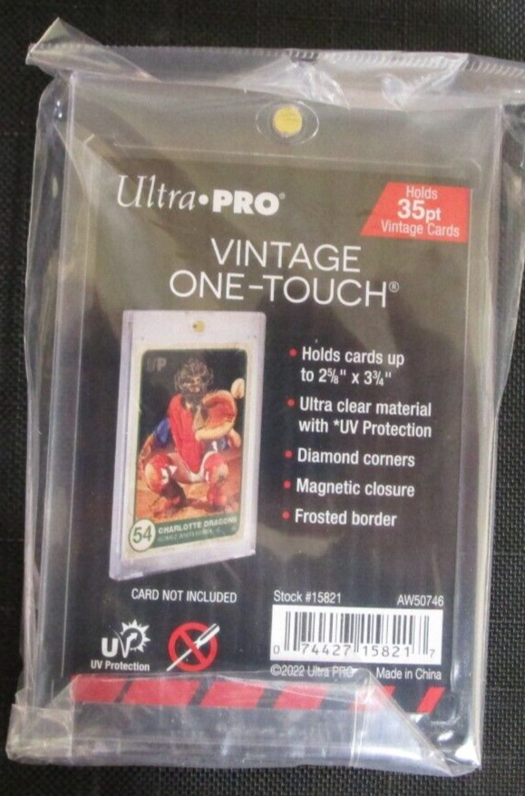Ultra Pro Vintage 35pt One Touch Magnetic Card Holder