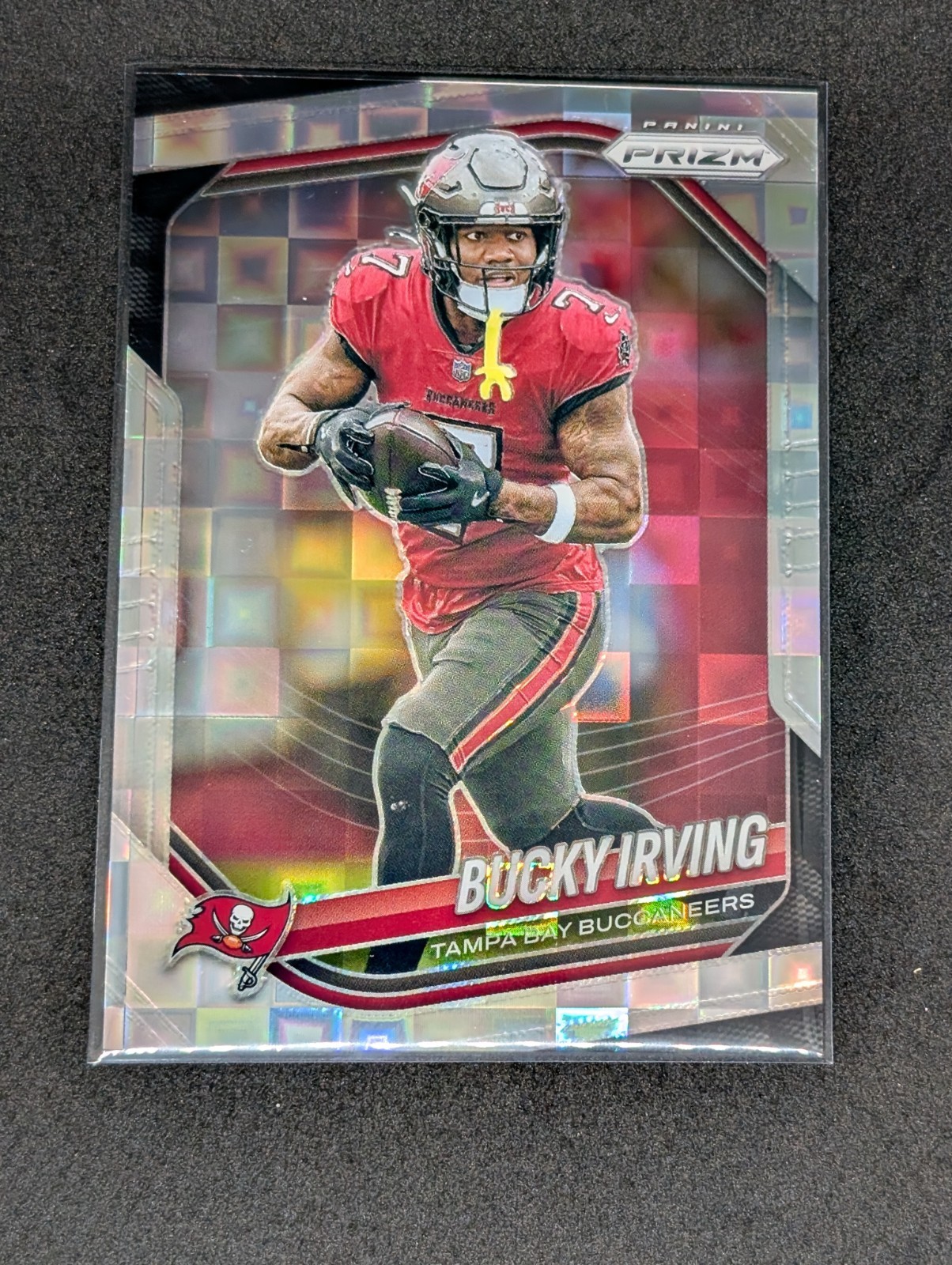 Bucky Irving 2025 Panini Prizm – #169 Pandora Prizm /400 Buccaneers