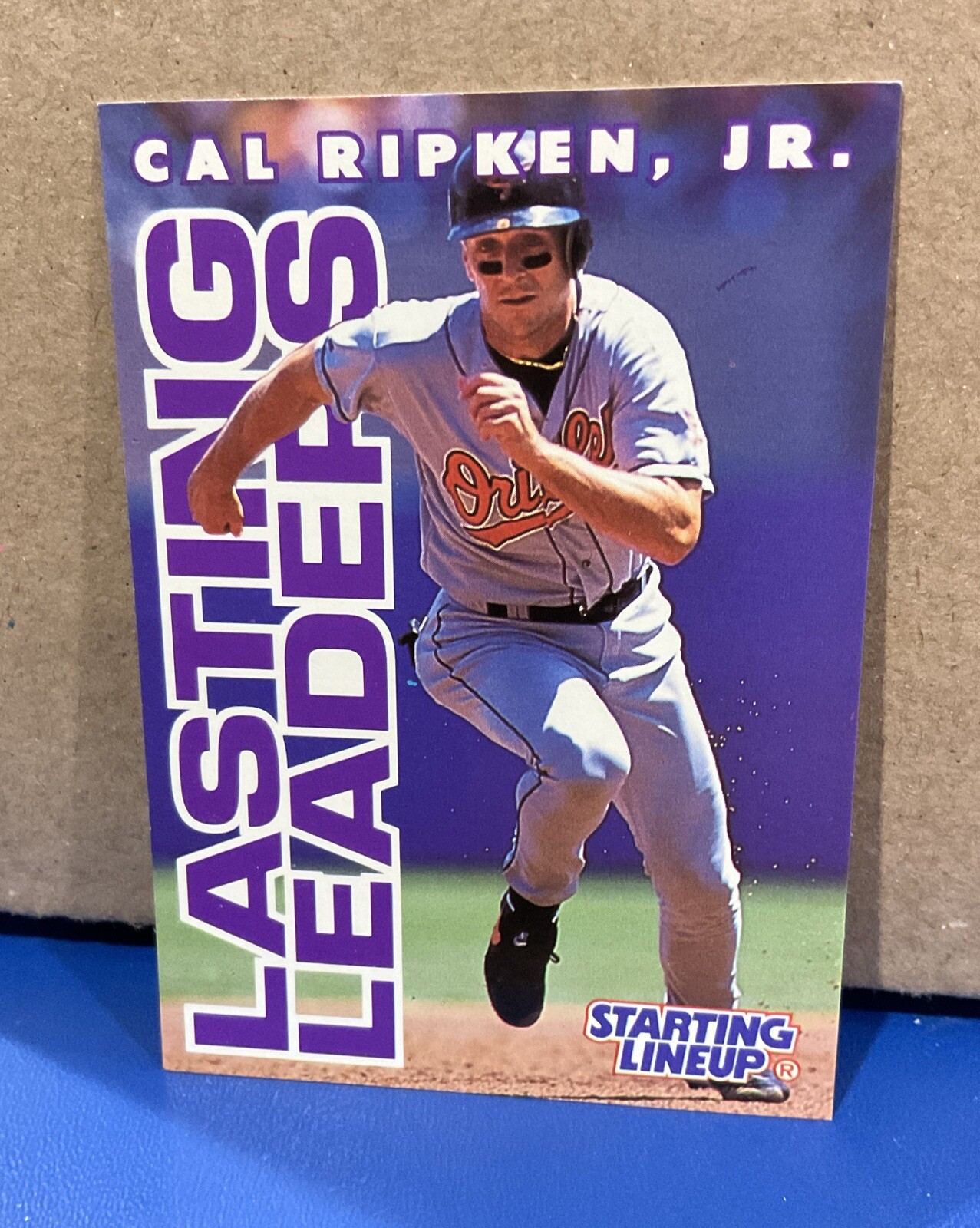 CAL RIPKEN JR 1996 KENNER STARTING LINEUP CARD (RUNNING) – BALTIMORE ORIOLES