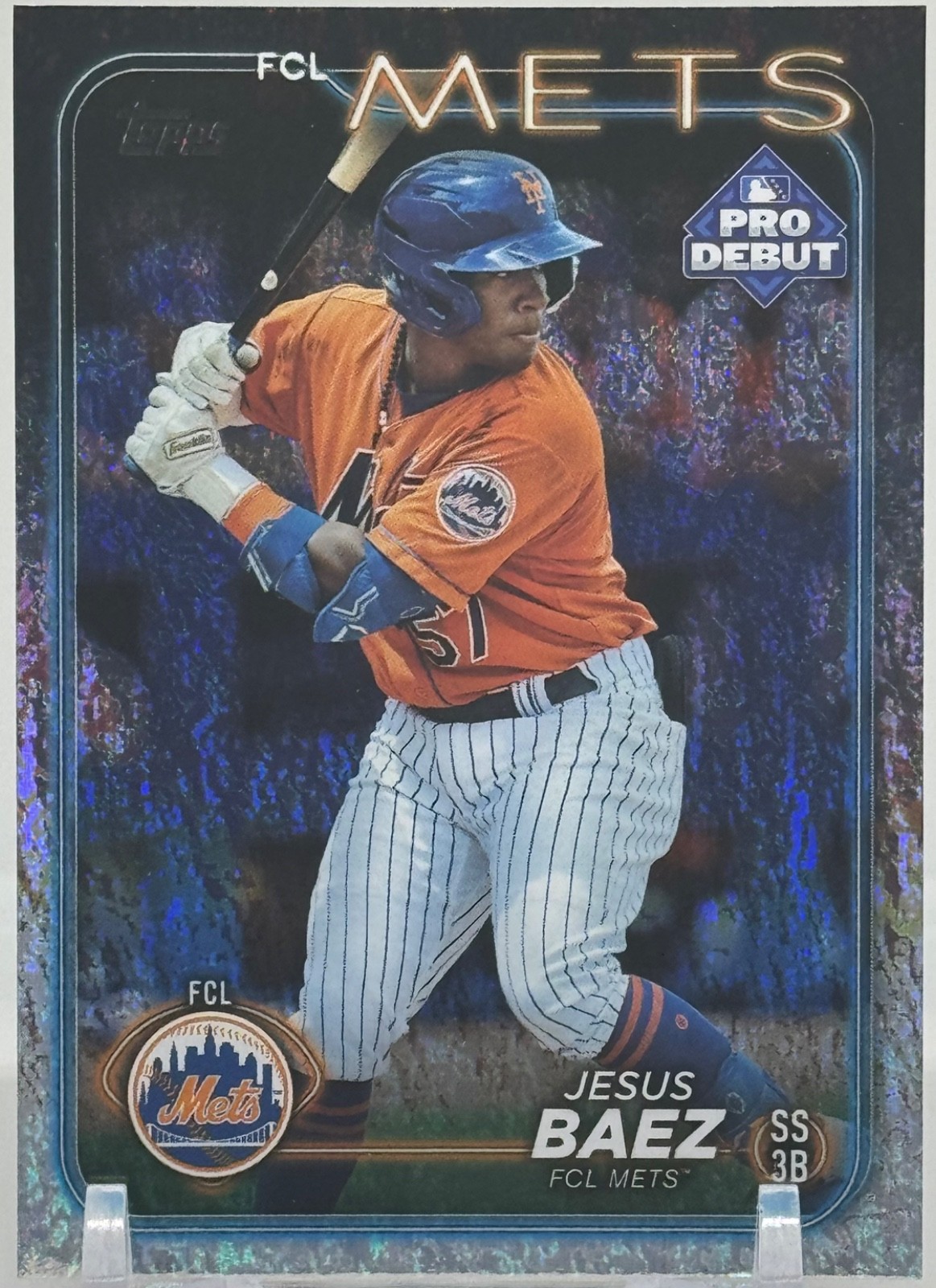 2024 Topps Pro Debut Jesus Baez Sparkle Foil /175 #PD-187 New York Mets