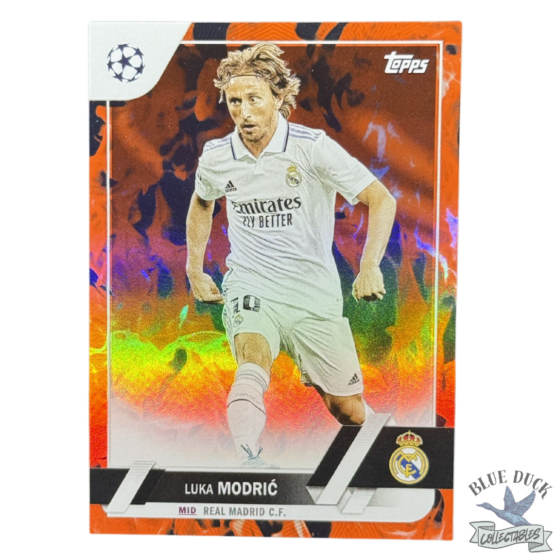 2023 Topps Inferno Foil – Luka Modric – Real Madrid – #62