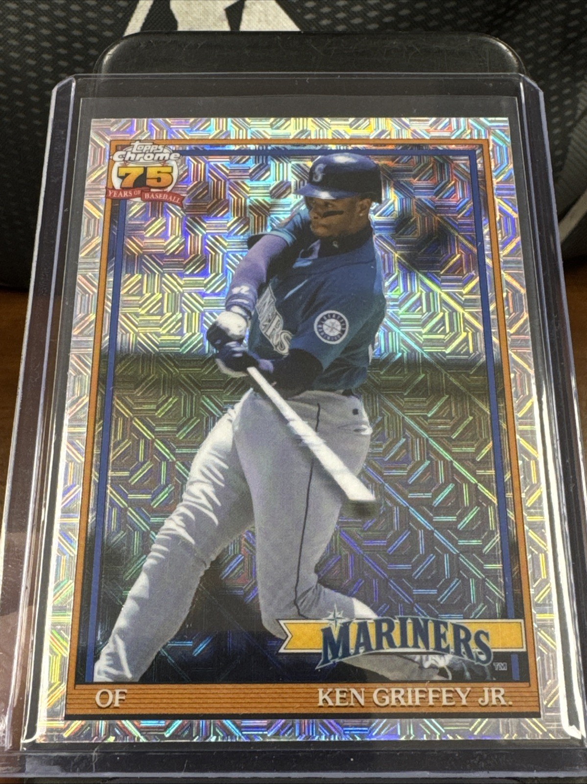 Topps 2026 Series 1 Ken Griffey Jr Seattle Mariners #91C-51 Silver Pack Mojo