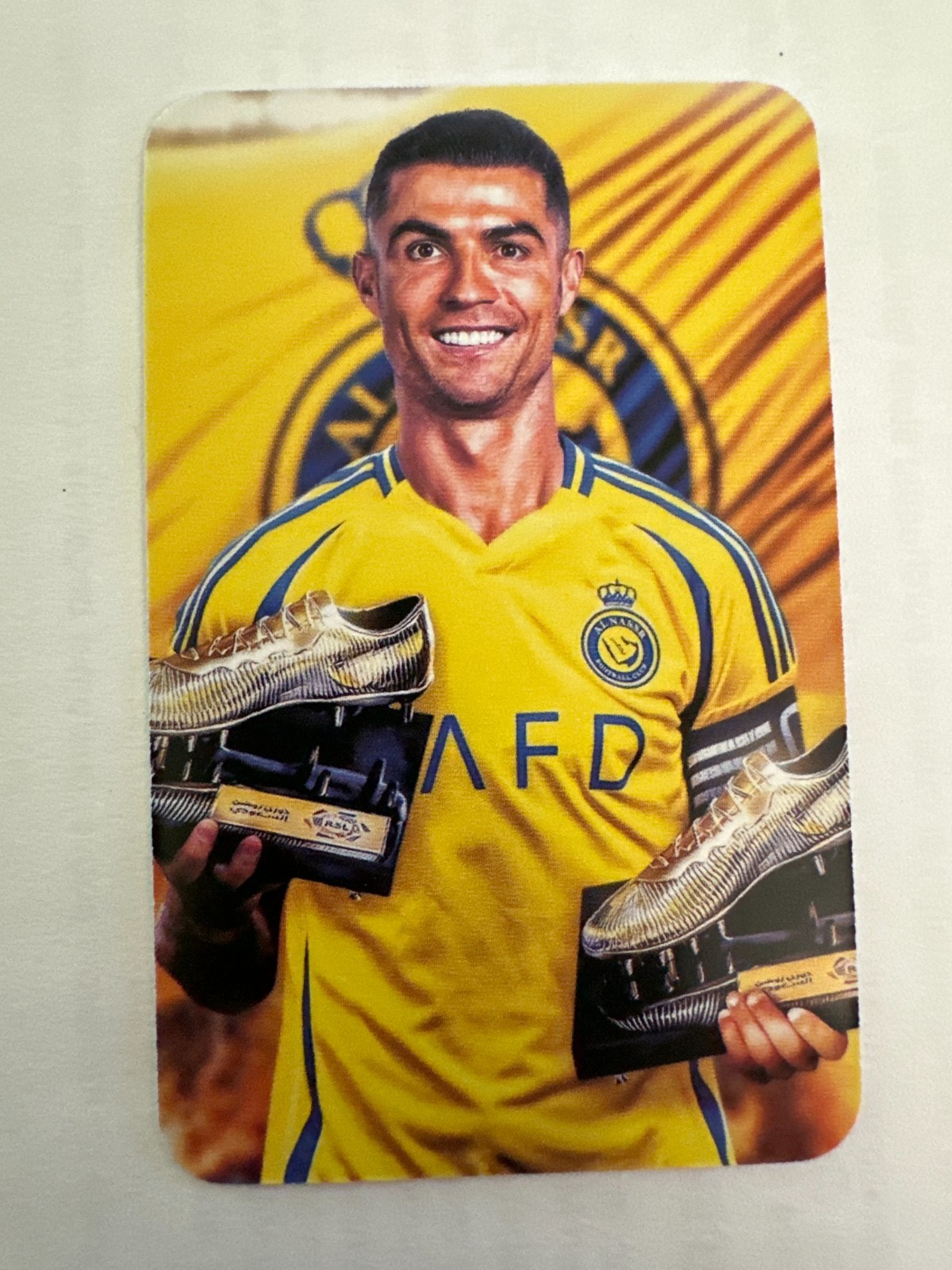 2024 World Football Stars Cristiano Ronaldo CR7 Al-Nassr Soccer Card #155