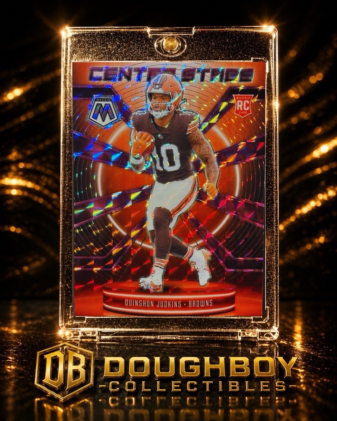 Quinshon Judkins Rookie /49 Panini 2025 Mosaic Purple Prizm Cleveland Browns
