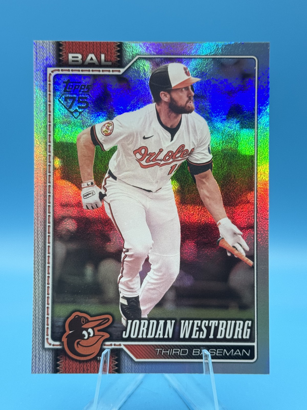 2026 Topps #613 Jordan Westburg Rainbow Foil