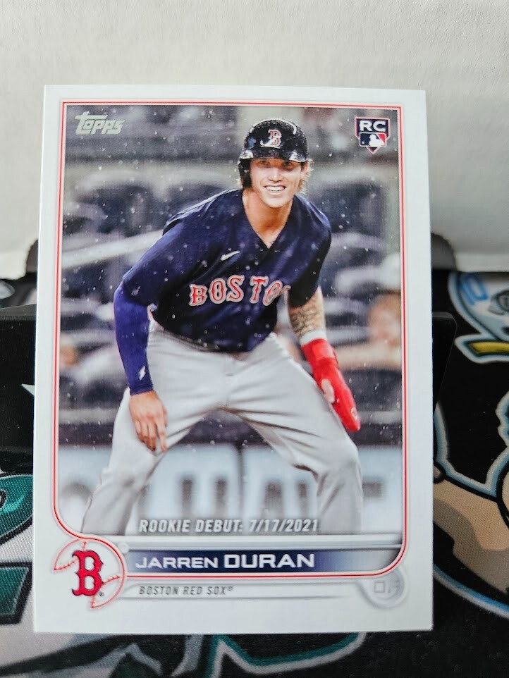 2022 Topps Update Series – Rookie Debut #US118 Jarren Duran (RC)