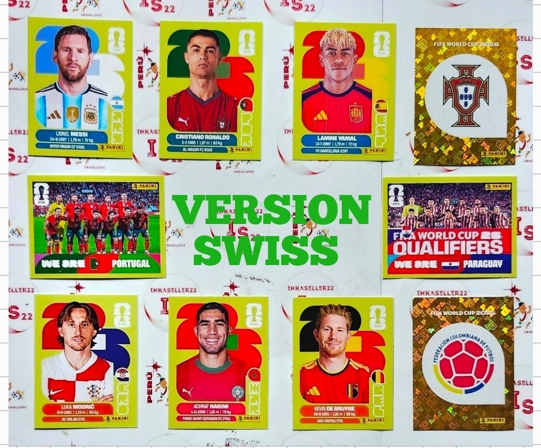 Panini World Cup 2026 Sticker Version Swiss MEX – TUN