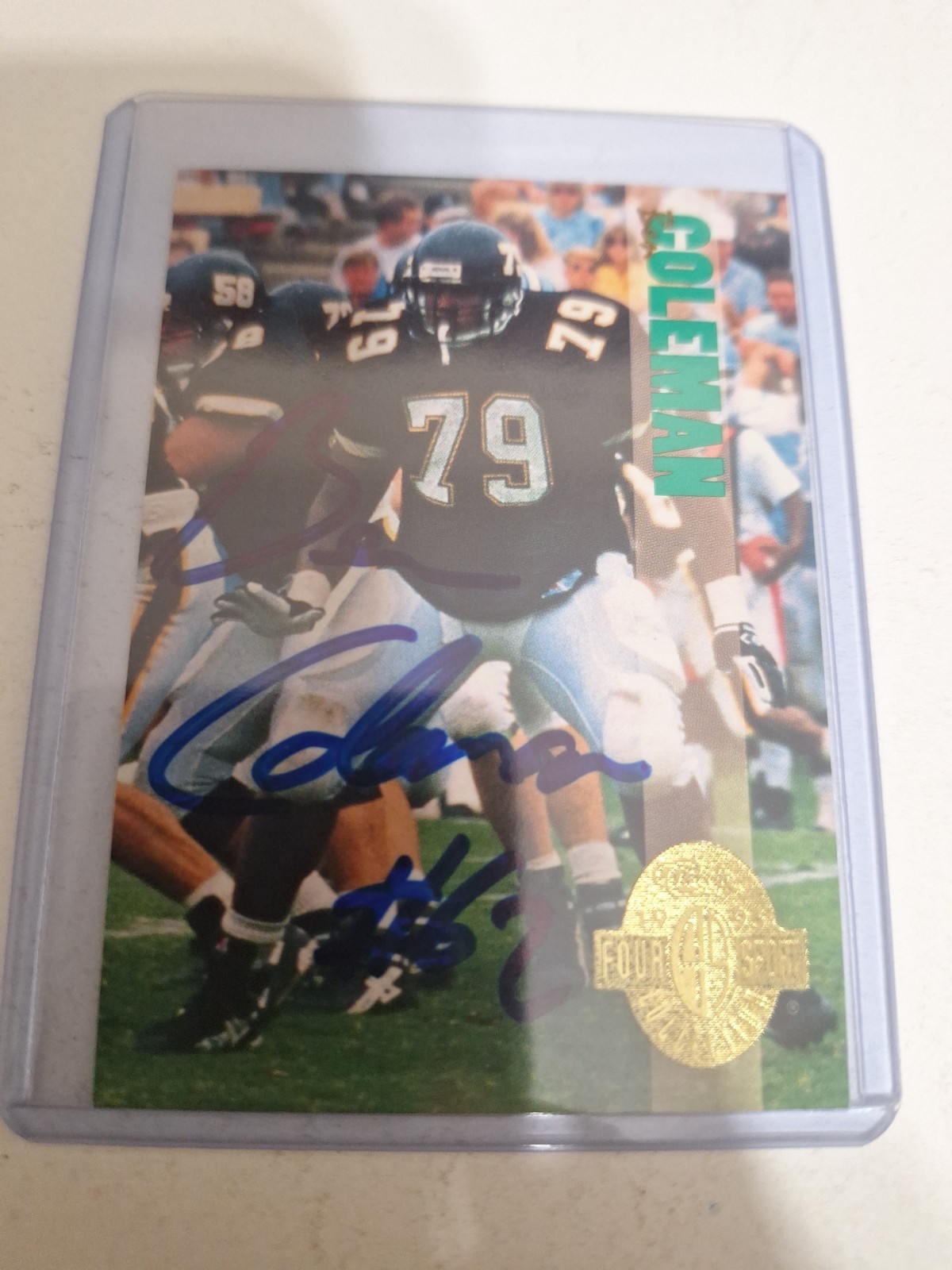 Ben Coleman Autograph Card