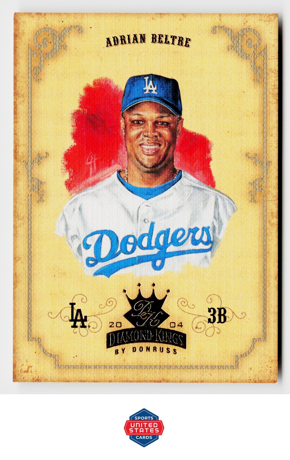 2004 Donruss Diamond Kings #86 Adrian Beltre