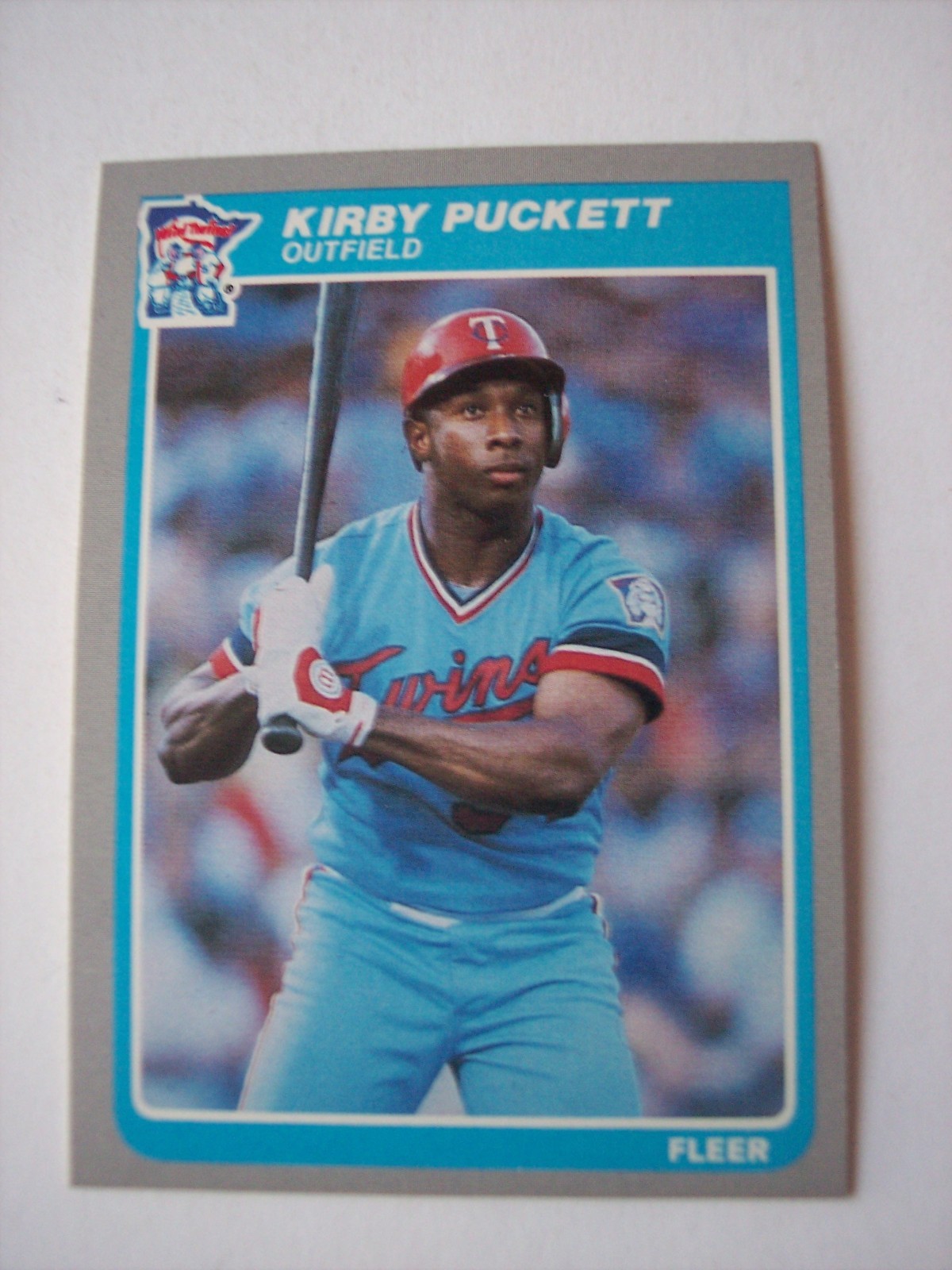 1985 Fleer baseball Kirby Puckett Rookie card #286 NM-MT