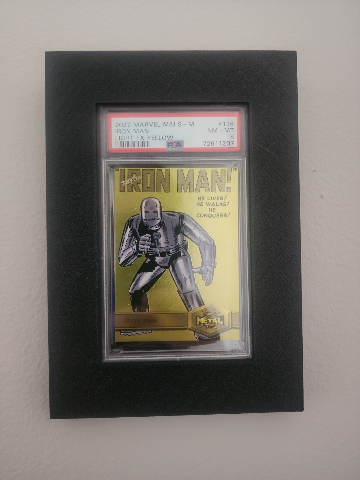 Wall/Table Frame For Standard CGC Graded Cards, Display Sports, Pokémon Comic
