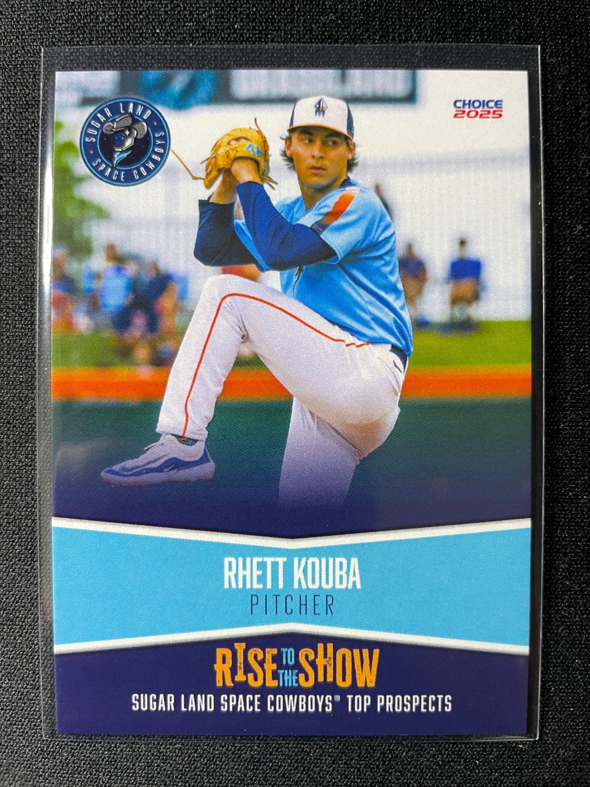2025 Sugar Land Space Cowboys Top Prospects (Astros) Rhett Kouba 500 MADE!!!