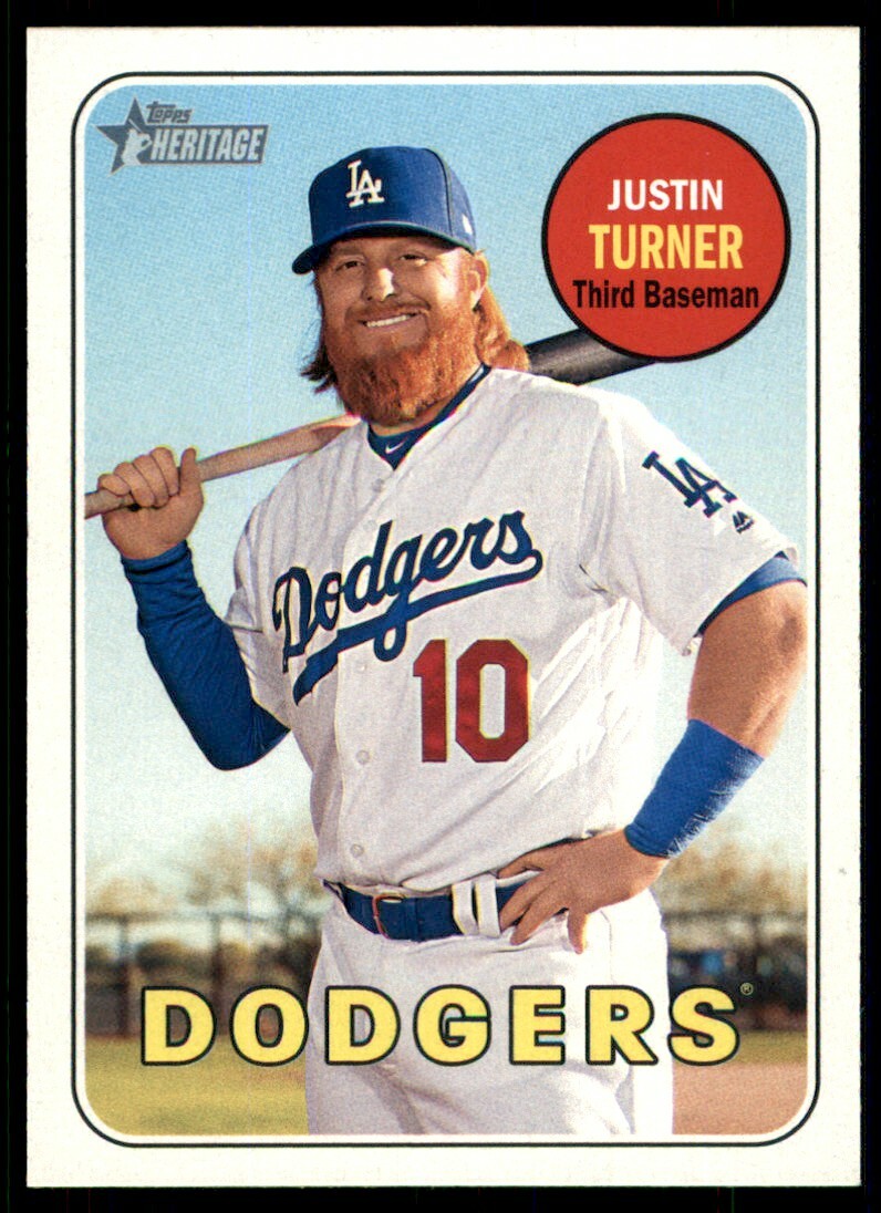 2018 Topps Heritage #312 Justin Turner