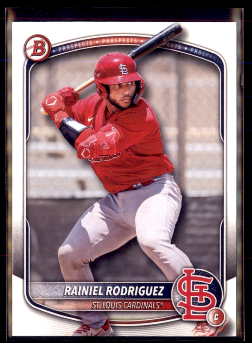 2025 Bowman Draft Paper Rainiel Rodriguez Cardinals BD-72 5 card lot