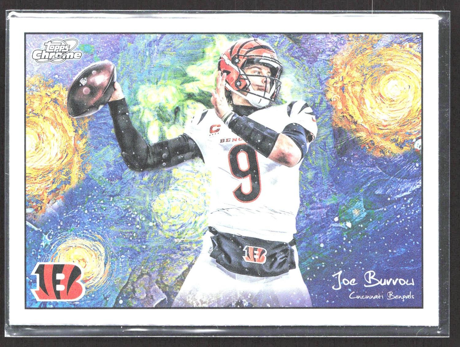 2025 Topps Chrome Cosmic #STN-13 Joe Burrow Stars in the Night