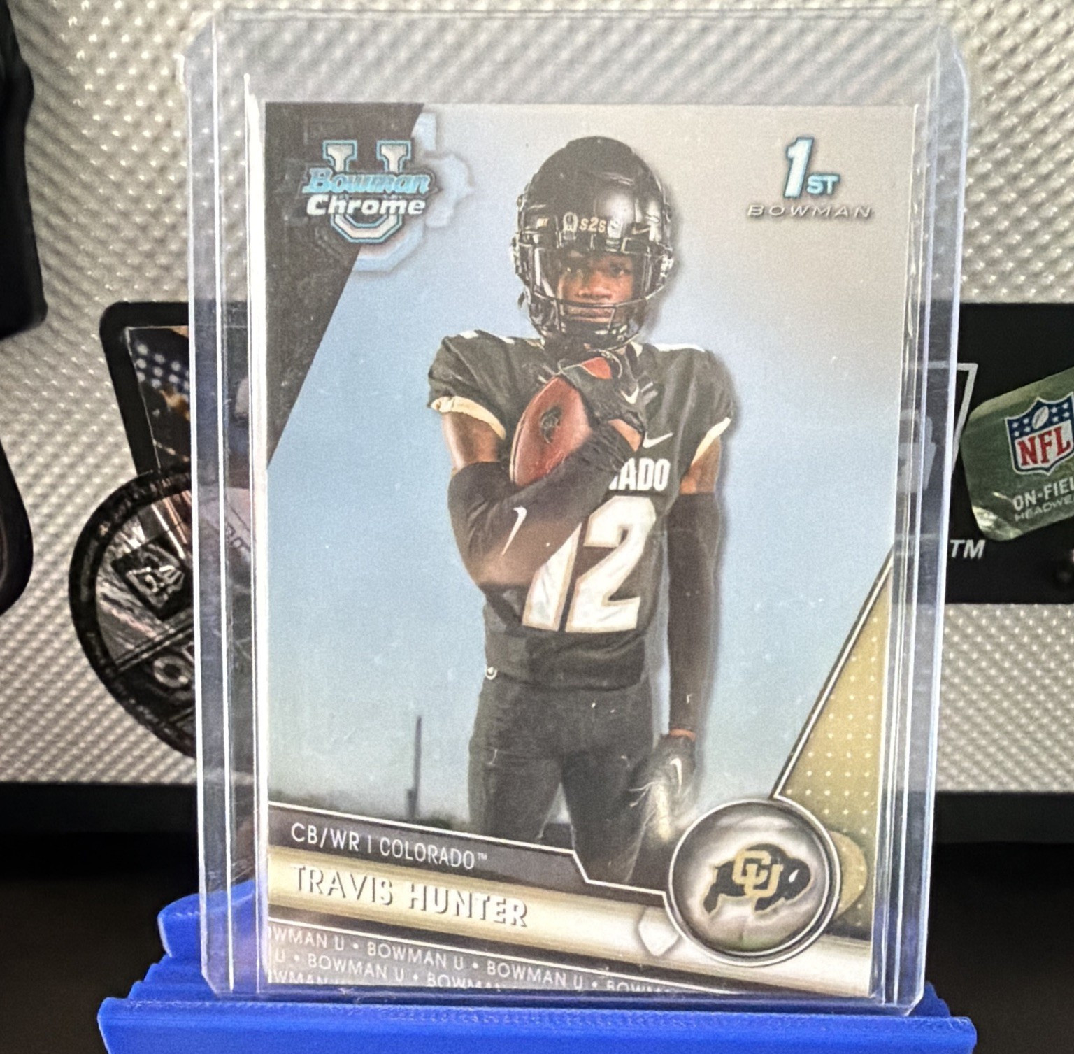 Topps 2023 Bowman University Chrome Travis Hunter 1st Edition RC #36 Colorado