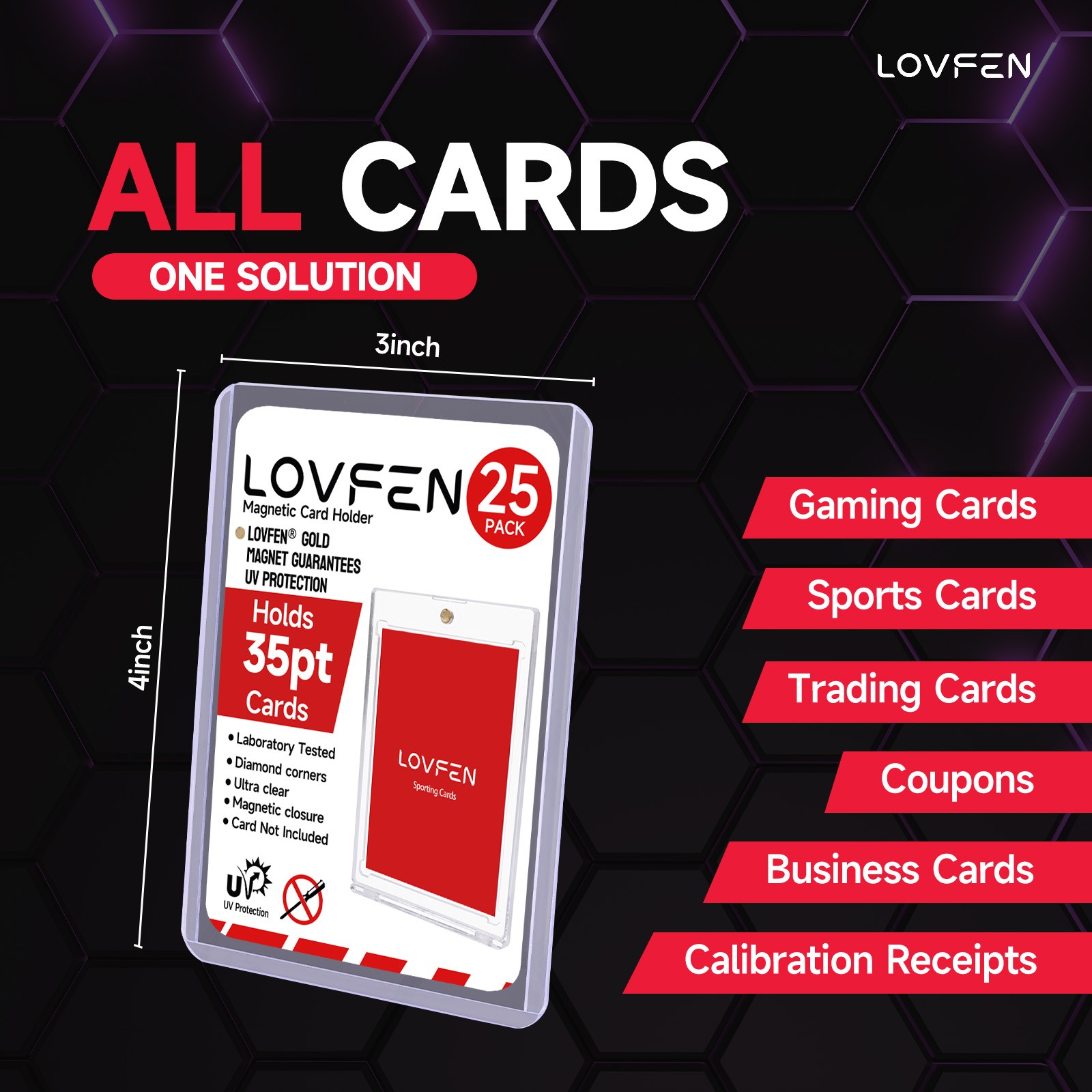 1000ct 3×4 Toploaders&Sleeves For Standard 35pt Trading Cards (10*100pack)