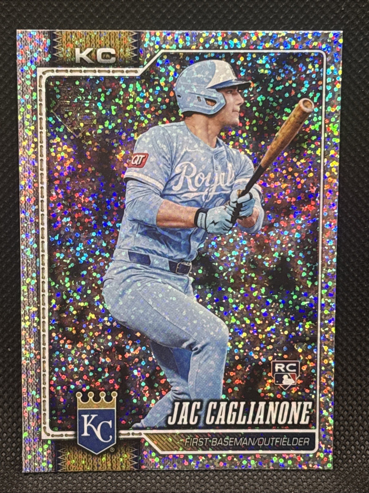 2026 Topps Jac Caglianone Confetti Rookie #138 Royals SP RC