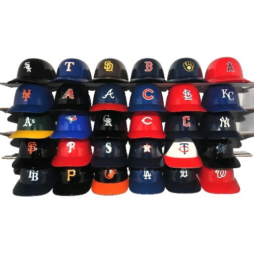 MLB Baseball COMPLETE SET (30) Ice Cream SUNDAE HELMETS New Mini Snack Bowl Cup