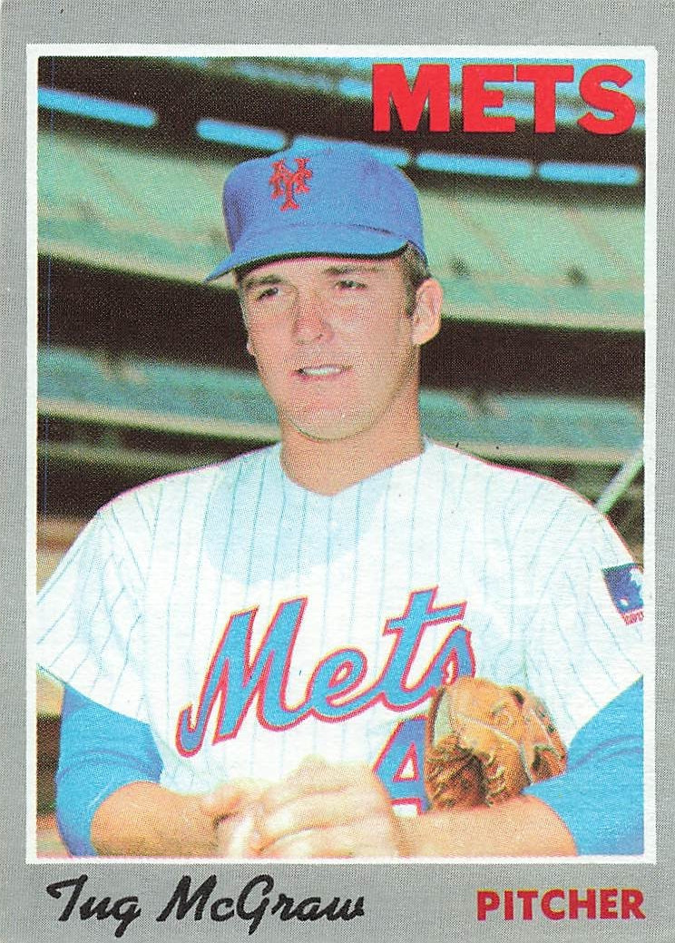 TUG MCGRAW 1970 TOPPS BASEBALL #26