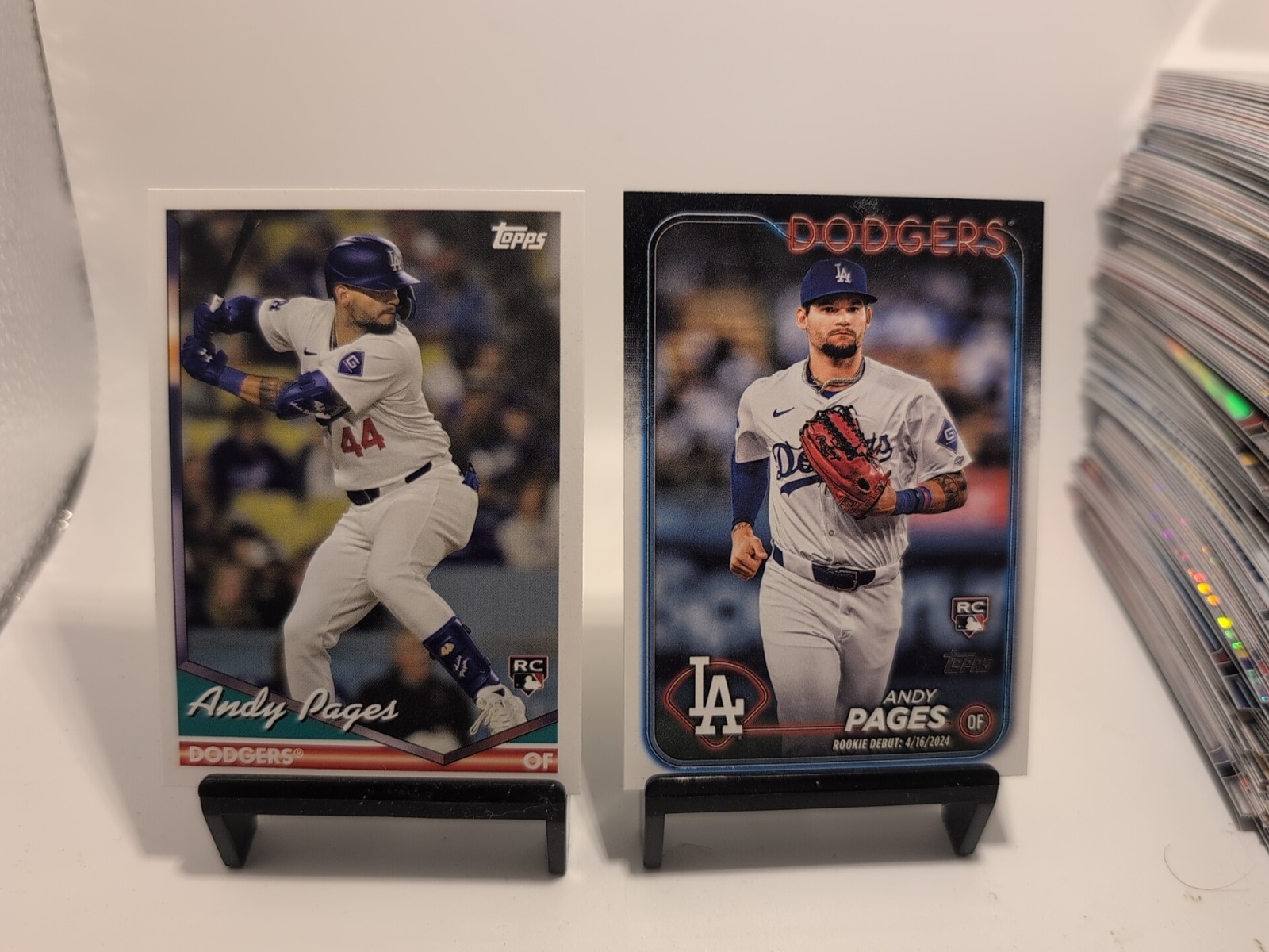 Andy Pages RC 2024 Topps US1081 + ARCHIVES Los Angeles Dodgers